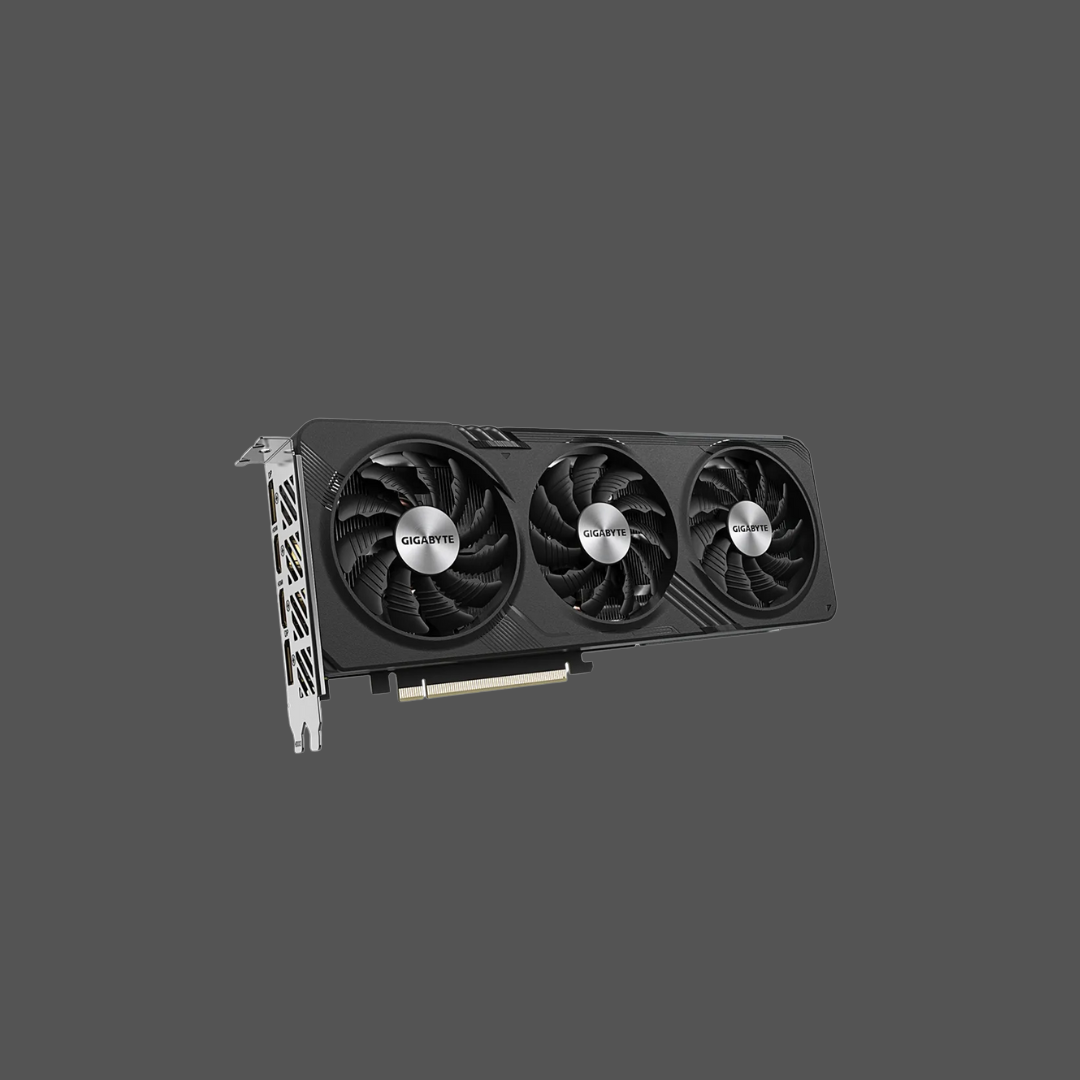 GIGABYTE nVidia GeForce RTX 4060 Gaming OC - 8GB GDDR6; 128-Bit Memory Bus; 2x HDMI; 2x DisplayPort; Min 450W PSU.