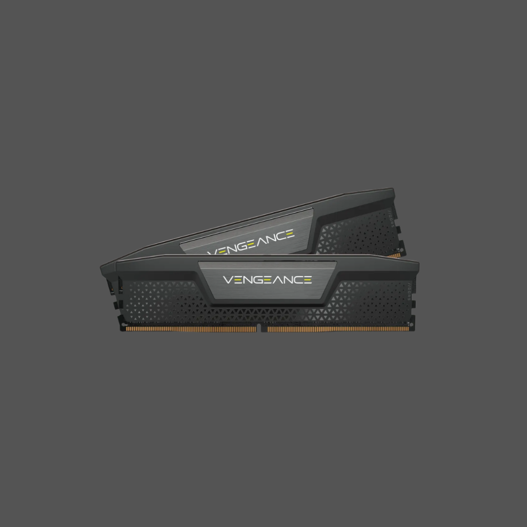 Corsair VENGEANCE® 32GB (2 x 16GB) DDR5 DRAM 6000MHz C36 Memory Kit; 36-44-44-96; 1.4V; Black