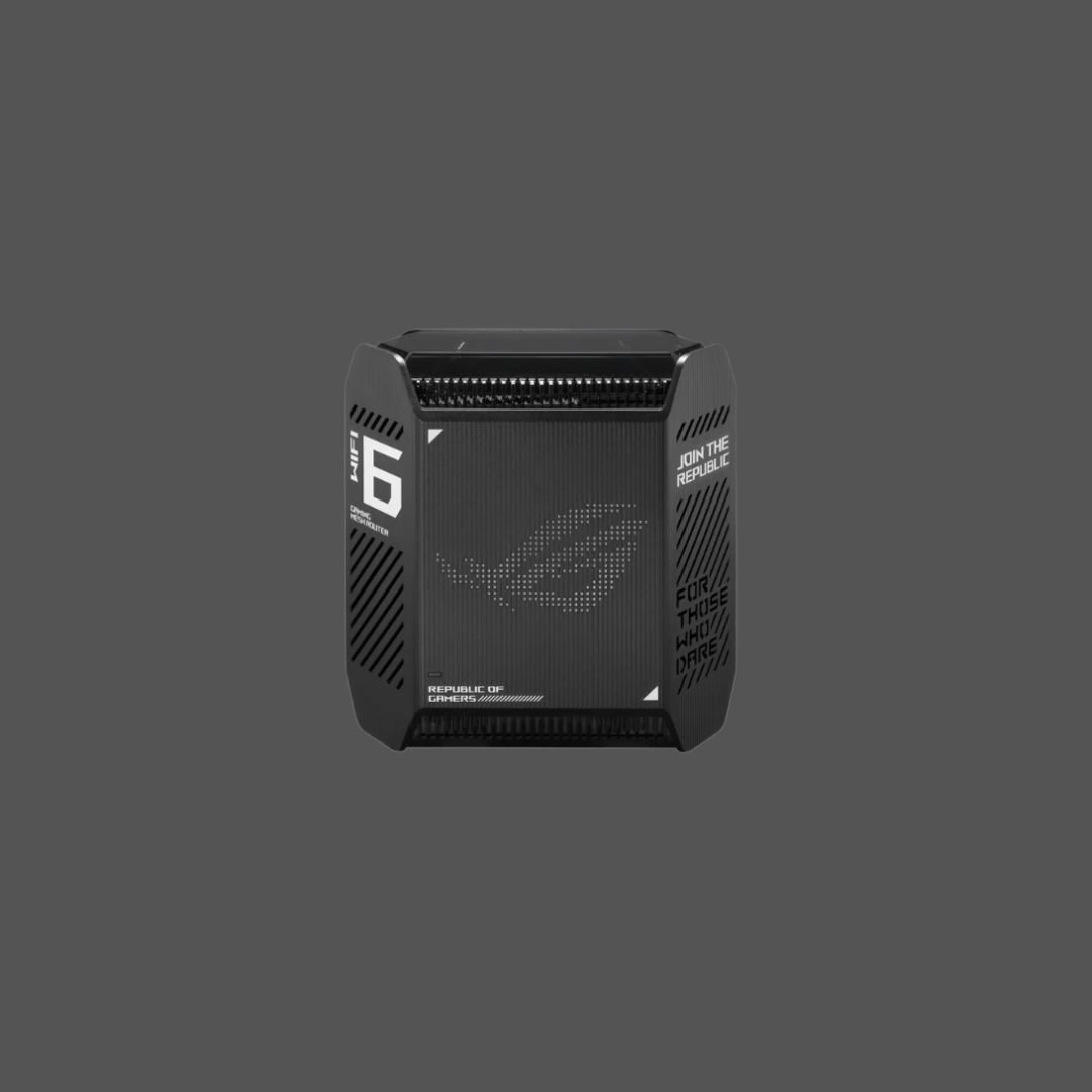 ASUS ROG RAPTURE GT6 (B-1-PK) AX10000 Tri-band AiMesh Wi-Fi Router