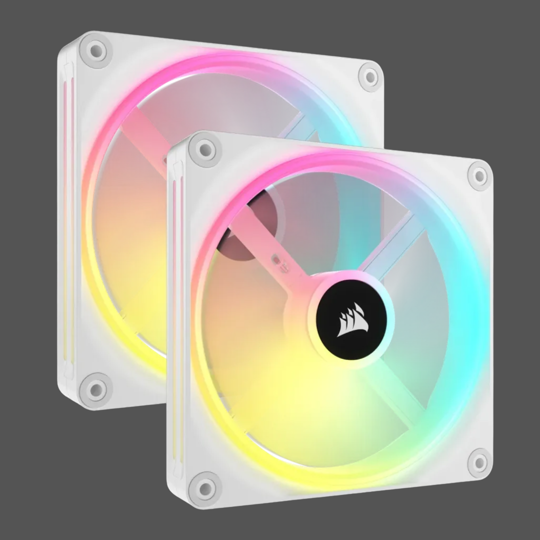 CORSAIR iCUE LINK QX140 RGB 140mm PWM Fans Starter Kit - White
