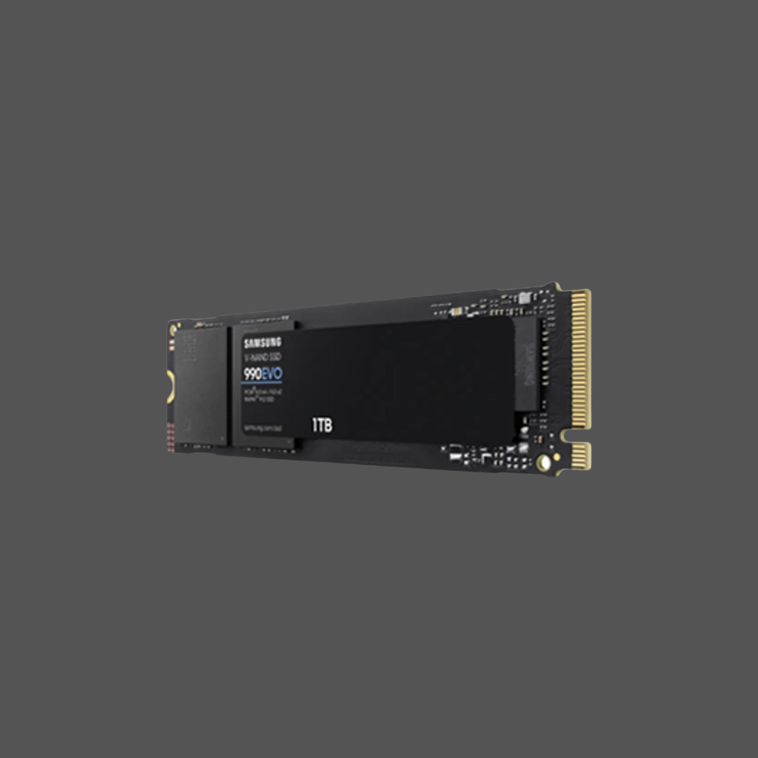 SAMSUNG MZ-V9E1T0BW 990 EVO 1TB NVMe SSD - Read Speed up to 5000 MB/s, Write Speed to up 4200 MB/s