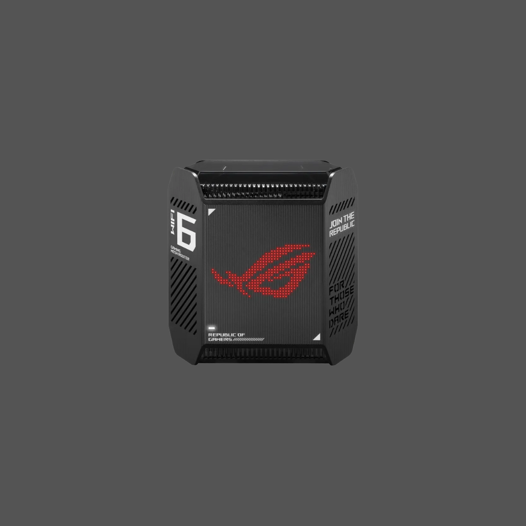 ASUS ROG RAPTURE GT6 (B-1-PK) AX10000 Tri-band AiMesh Wi-Fi Router