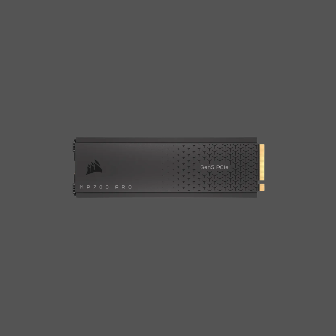 Corsair MP700 PRO 2TB M.2 NVMe PCIe Gen. 5 x4 SSD with Cooler; Read Up To 12 400MB/s; Write up to 11 800MB/s