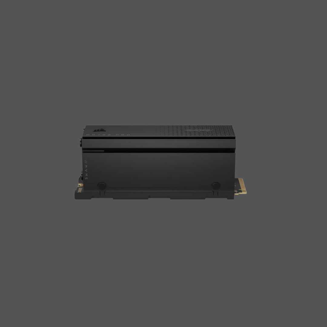 Corsair MP700 PRO 2TB M.2 NVMe PCIe Gen. 5 x4 SSD with Cooler; Read Up To 12 400MB/s; Write up to 11 800MB/s