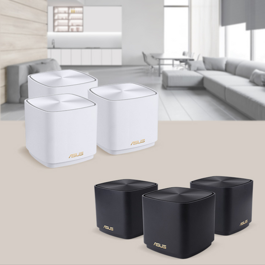 Tri-Mesh Router Setup with Cable Installation