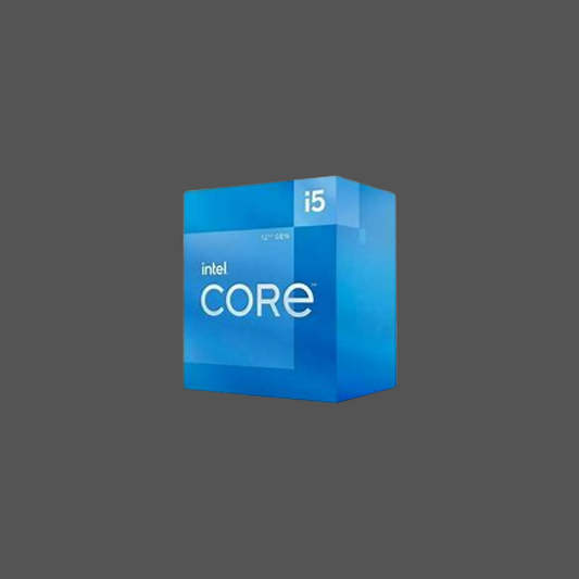 Intel Core i5 12400 Up to 4.4 GHZ; 6 Core (6P+0E)12 Thread; 18MB ; 65W TDP;Up to 3200Mhz RAM;-Intel Laminar Cooler included