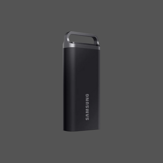 SAMSUNG T5 EVO Portable SSD 2TB; Transfer speed up to 460 MB/s; USB 3.2 (Gen1, 5Gbps) backwards compatible, AES 256-bit hardware encryption, Windows®, macOS®, Android™ Compatible  Colour: Black